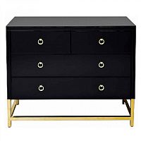 комод classic black черный, золото в Махачкале