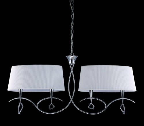 подвесная люстра mantra mara chrome - white 1642 в Махачкале
