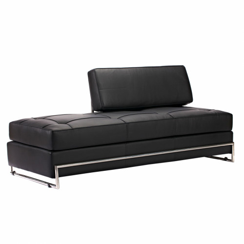 диван eileen gray day bed прямой черный в Махачкале