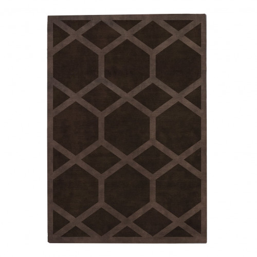 ковер ashton cocoa coffe 120x170 коричневый в Махачкале