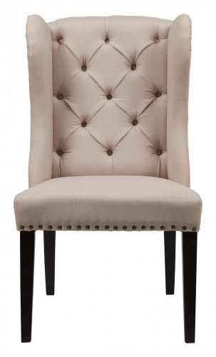 стул мягкий с ушами maison chair бежевый в Махачкале