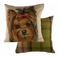 подушка с принтом waggydogs yorkie в Махачкале