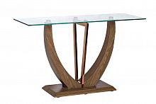 стол piano 127х46х75 см розовое золото, орех в Махачкале