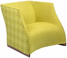 кресло vivienne armchair yellow checkerboard в Махачкале