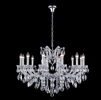 подвесная люстра crystal lux hollywood sp12 chrome в Махачкале