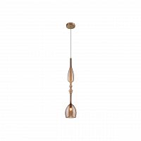 подвесной светильник crystal lux lux new sp1 c amber в Махачкале