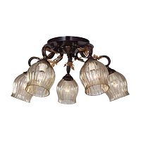 потолочная люстра idlamp brauni 474/5pf-blackpatina в Махачкале