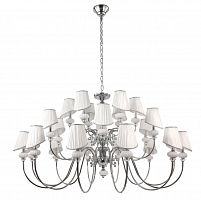 подвесная люстра crystal lux alma white sp-pl12+6+6 белая в Махачкале