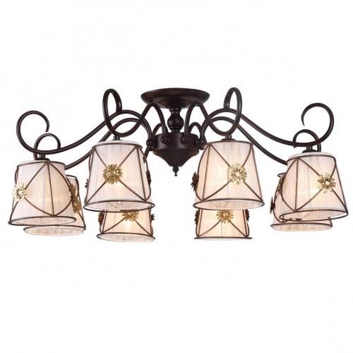 потолочная люстра arte lamp 72 a5495pl-8br в Махачкале