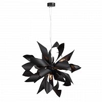 дизайнерская подвесная люстра st luce spiraglio sl453.403.06 черная в Махачкале