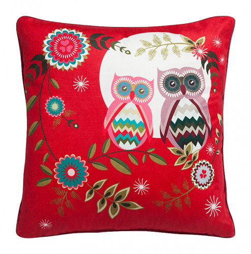 подушка с совами owl's party в Махачкале