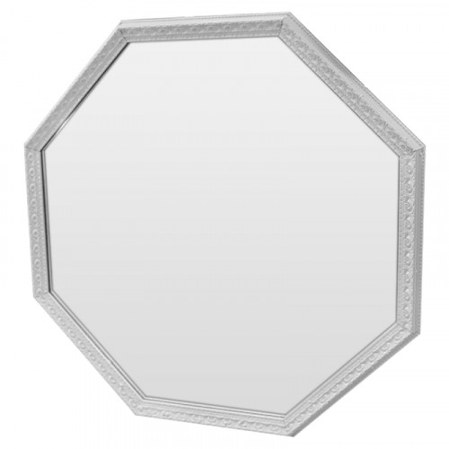 зеркало белое восьмиугольное white delight в Махачкале