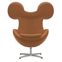 кресло egg mickey бежевое в Махачкале