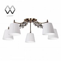 потолочная люстра mw-light моника 372011105 белая в Махачкале