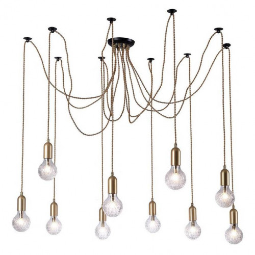 подвесная люстра arte lamp 70 a8040sp-10sg в Махачкале