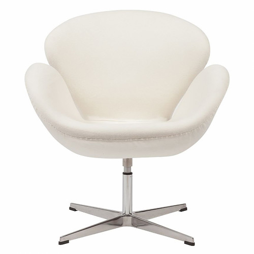 кресло swan chair кремовое в Махачкале