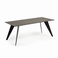 стол nack 200x100 черный c368k09 от la forma (ex julia grup) в Махачкале