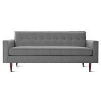 диван bantam sofa прямой светло-серый в Махачкале