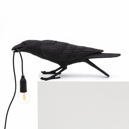 настольная лампа bird black playing от seletti в Махачкале