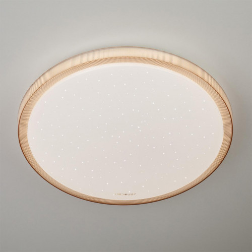 потолочный светодиодный светильник eurosvet sandy 40014/1 led кофе в Махачкале