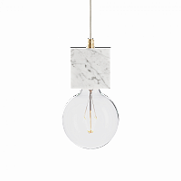 подвесной светильник marmor veldi bianco brass в Махачкале
