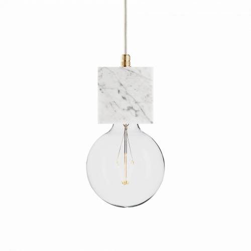 подвесной светильник marmor veldi bianco brass в Махачкале