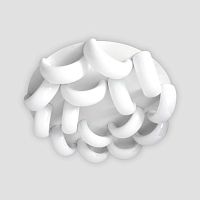 потолочная светодиодная люстра ambrella light orbital cloud fc18/15 wh 300w d1040 в Махачкале