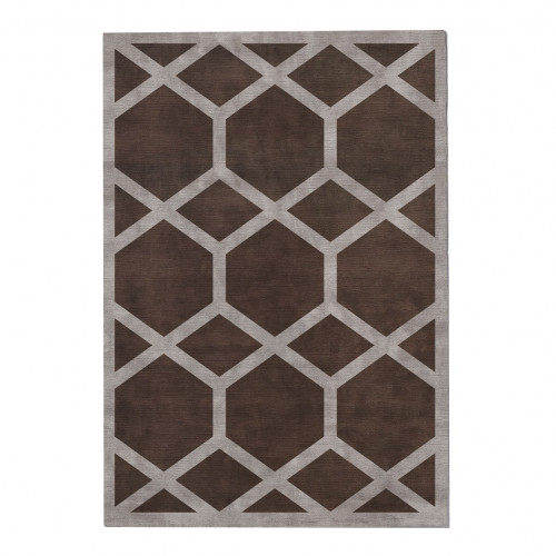 ковер ashton cocoa 150x220 коричневый в Махачкале