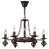 подвесная люстра arte lamp cartwheel a4550lm-6ck в Махачкале