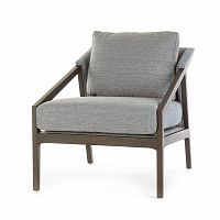 кресло earl chair серое в Махачкале