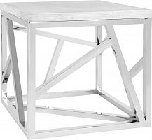 стол журнальный geometric белый в Махачкале