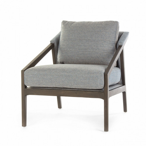 кресло earl chair серое в Махачкале