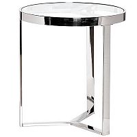 стол журнальный bridge chrome 50*55см хром в Махачкале