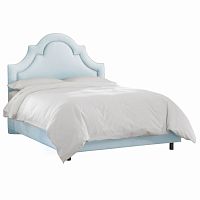 кровать двуспальная 180х200 голубая kennedy french blue в Махачкале