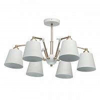 потолочная люстра mw-light таун 6 691011906 белая в Махачкале