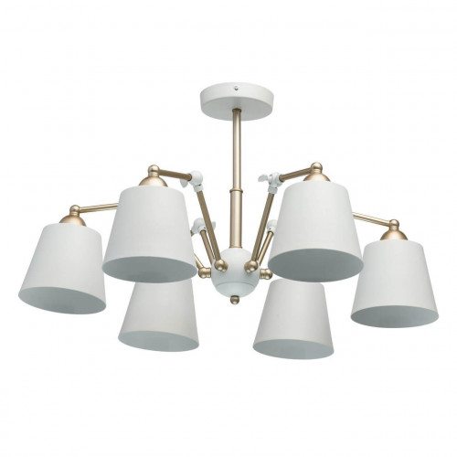 потолочная люстра mw-light таун 6 691011906 белая в Махачкале