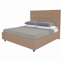 кровать большая 200х200 royal black серо-коричневая в Махачкале
