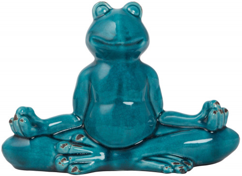 декор frog blue meditation в Махачкале
