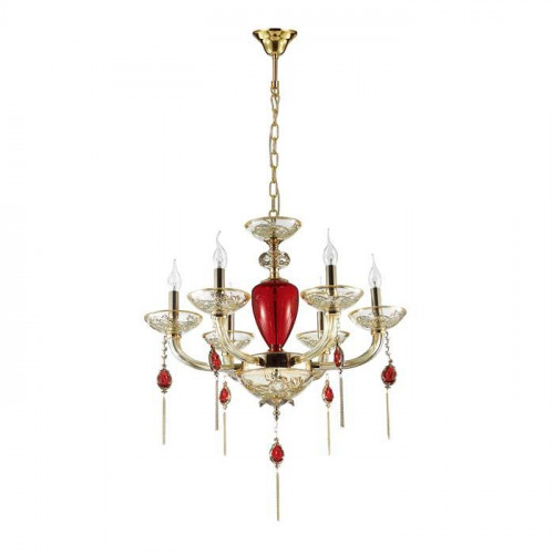подвесная люстра odeon light donna 3927/6 в Махачкале