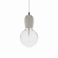подвесной светильник beton rib white aluminum в Махачкале