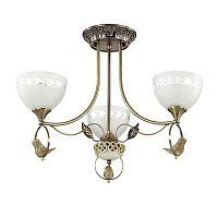 потолочная люстра lumion horas 3403/3с белая в Махачкале