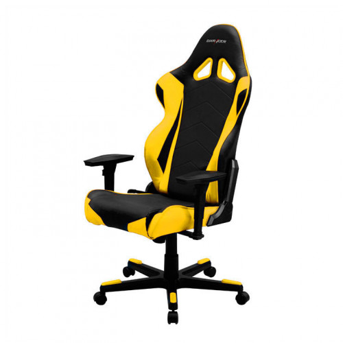 кресло геймерское dxracer racing re0 черно-желтое в Махачкале
