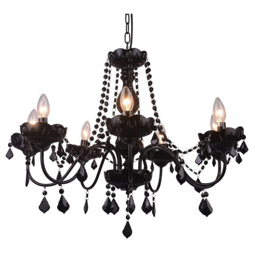 подвесная люстра arte lamp odillia a8918lm-7bk в Махачкале