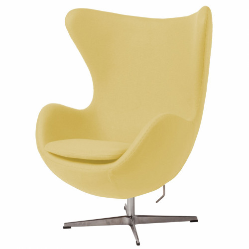 кресло egg chair желтое в Махачкале