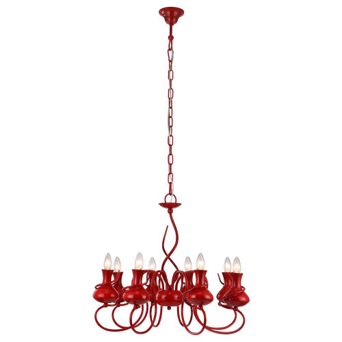 подвесная люстра arte lamp vaso a6819lm-8rd в Махачкале