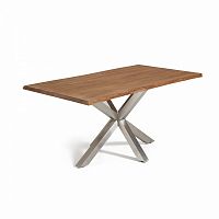 стол arya 180x100 st.steel matt, античный дуб c790m90 от la forma (ex julia grup) в Махачкале