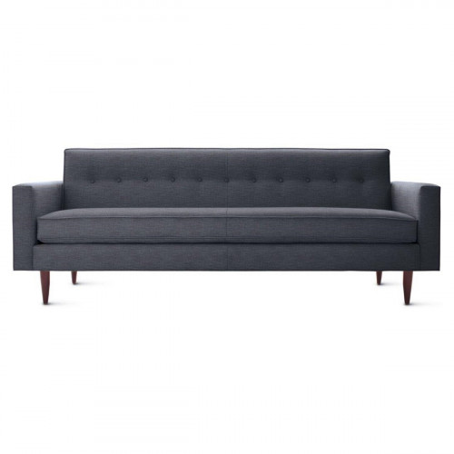 диван bantam sofa большой прямой пепельно-серый в Махачкале