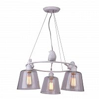 подвесная люстра arte lamp passero a4289lm-3wh в Махачкале
