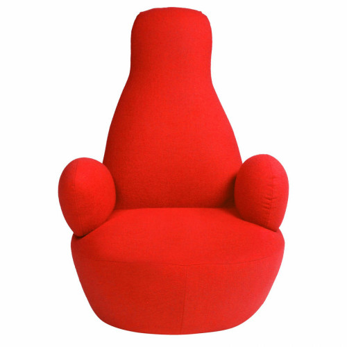 кресло bottle chair красное в Махачкале