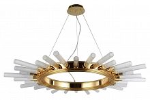 подвесная люстра crystal lux fair sp15 gold d1000 золото в Махачкале